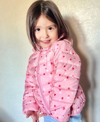 Toddler Girls Lightweight Puffer Jacket 2T-4T