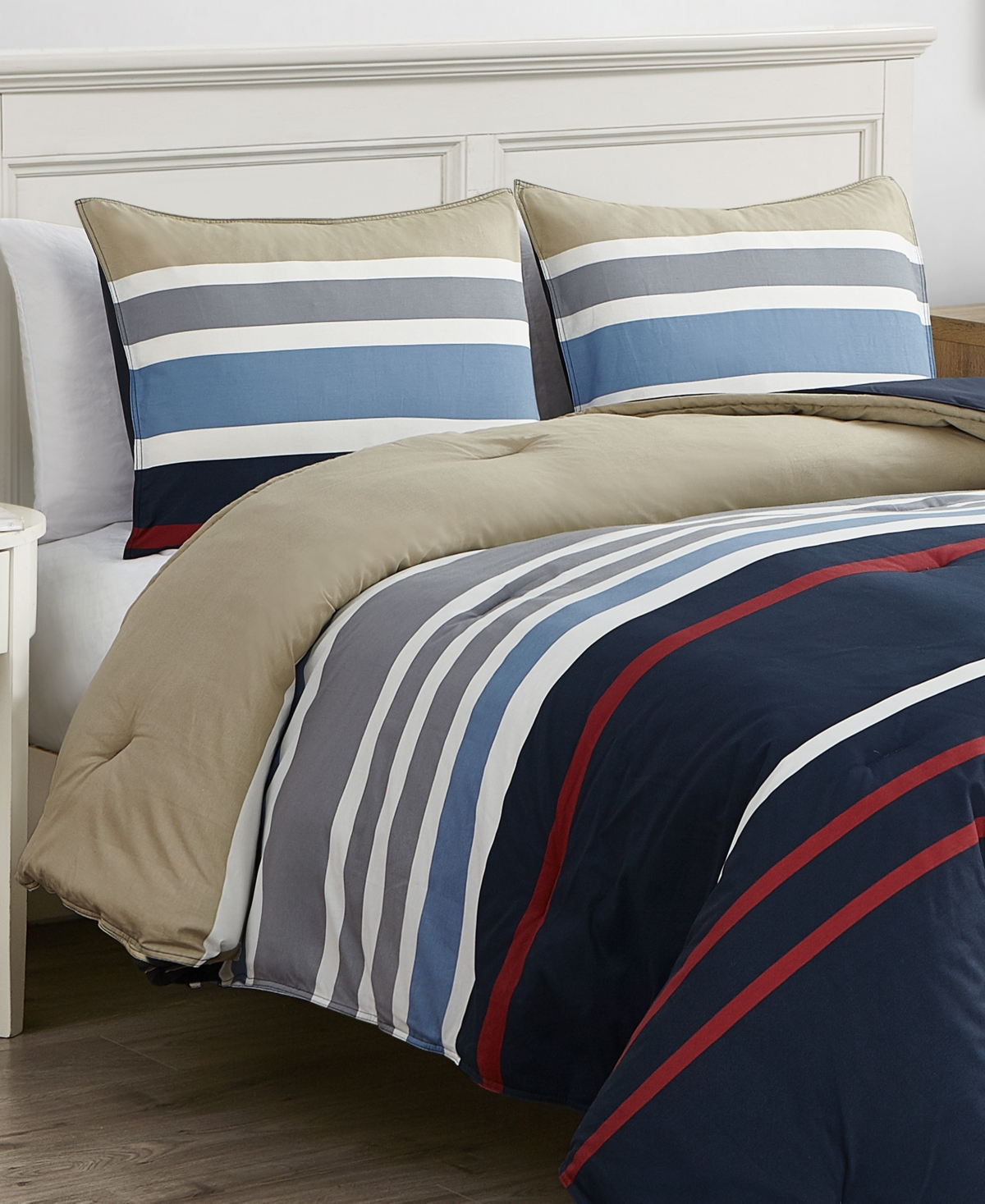Nautica Bradford Reversible 3-Piece Comforter Set