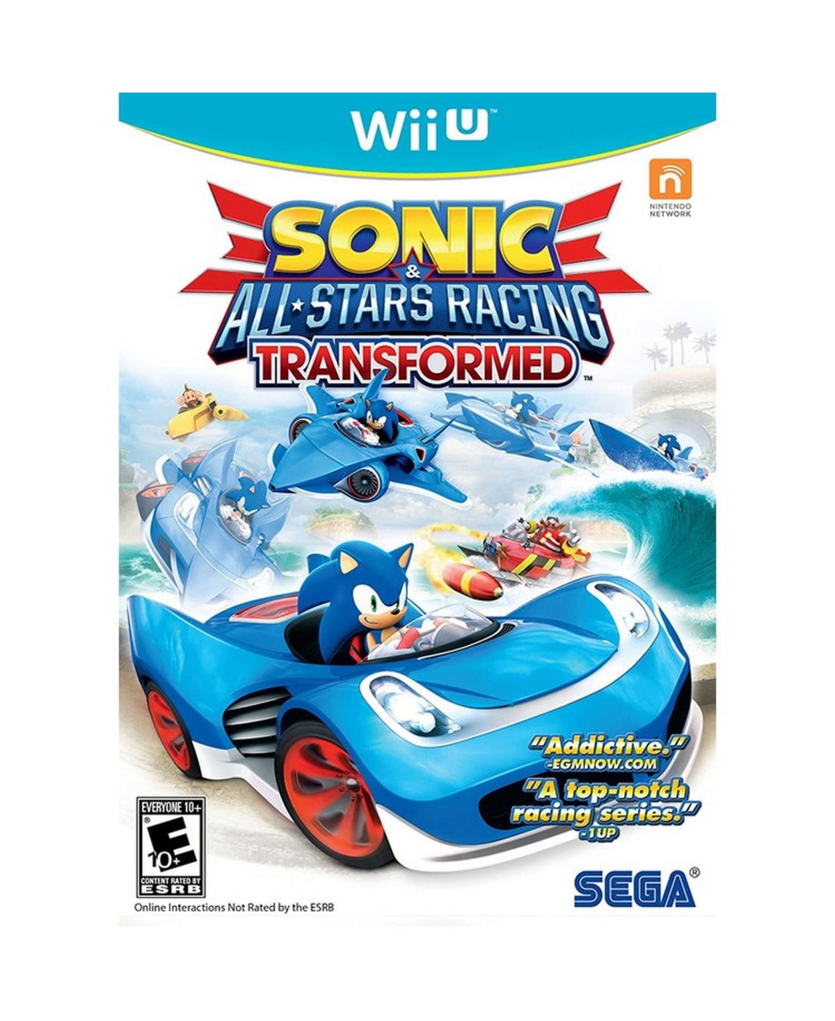 Nintendo Sonic All-stars Racing Transformed  Selects - Wii U