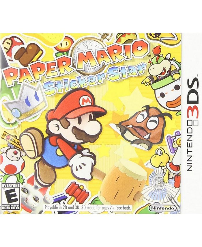 Nintendo Paper Mario Sticker Star 3DS [UAE] Macy's