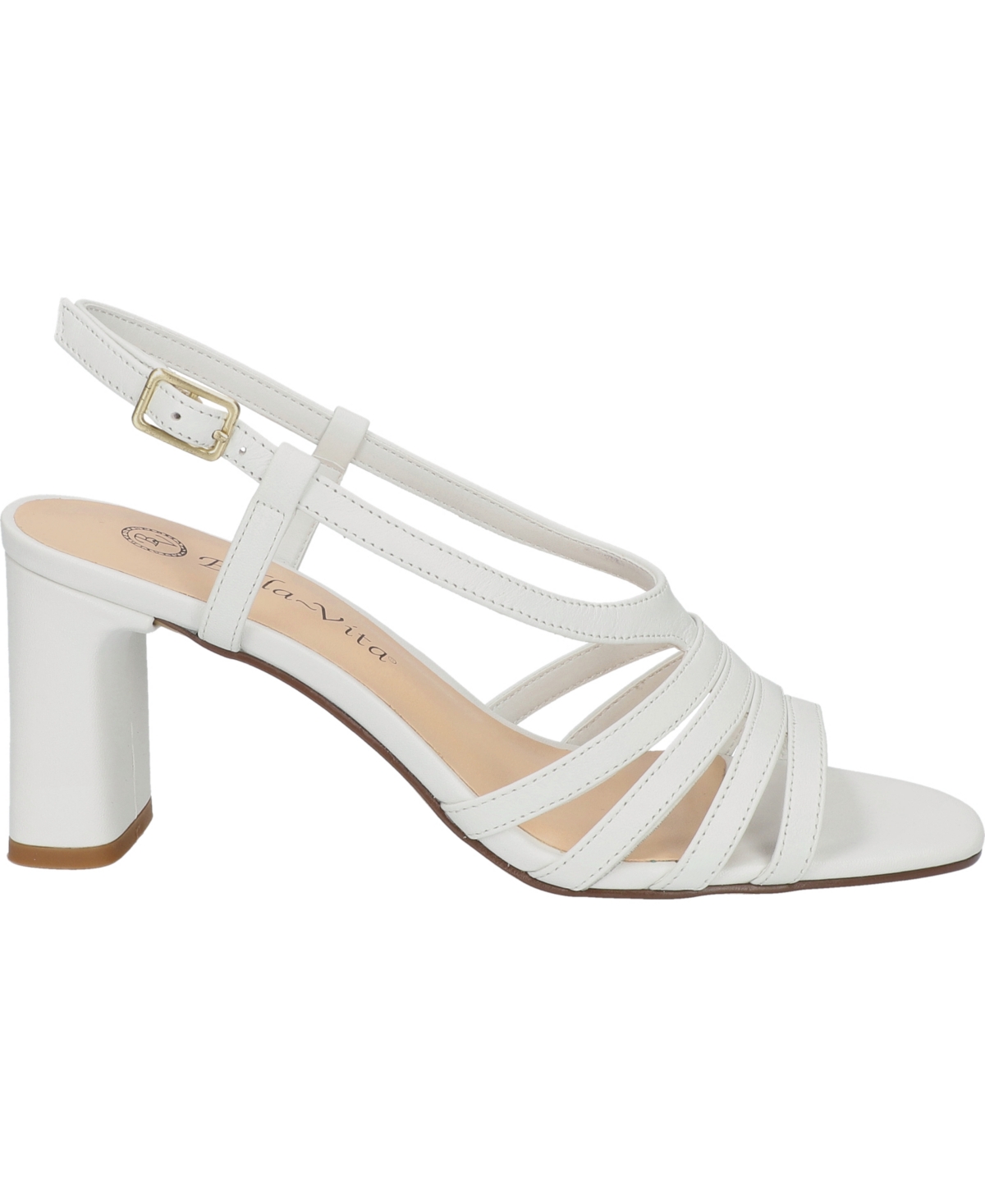 Bella Vita Women's Gretta Heeled Sandals -Leather