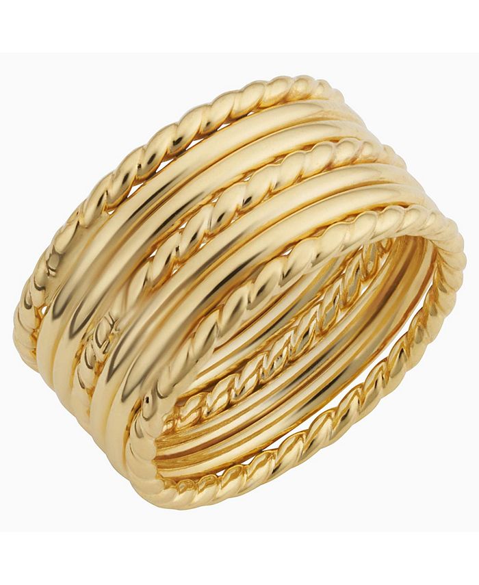 Oradina Cleopatra Ring In 14K Yellow Gold 10 inches Macy s