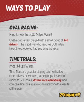 Go500 Racing Dice Table Game for Adults and Family Sports Fans