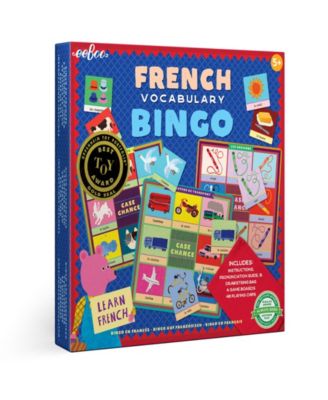 Eeboo French Bingo Vocabulary Game - Macy's