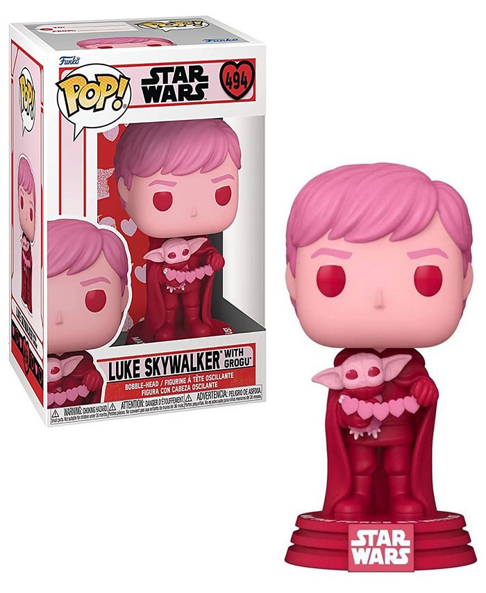 Funko POP Valentines Star Wars Luke Grogu Mandalorian Ahsoka and Grogu