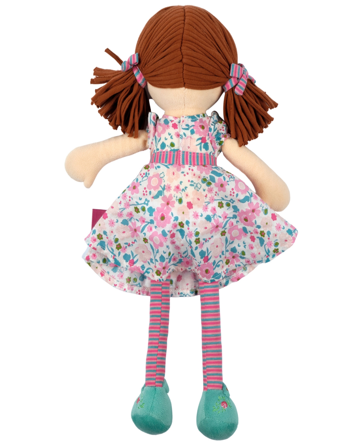 Shop Bonikka Tikiri Toys Katy Baby Doll With Dark Hair And Dress In Multi