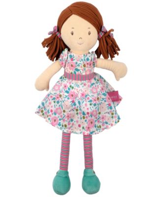 Bonikka Tikiri Toys Katy Baby Doll with Dark Hair and Dress - Macy's