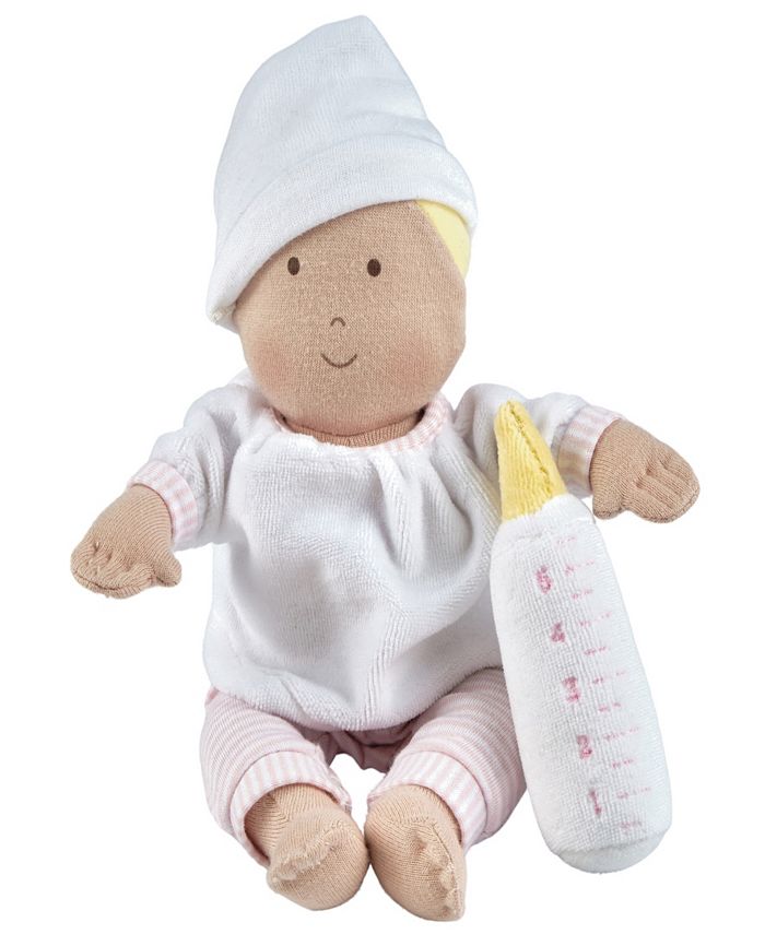 Bonikka Tikiri Toys Grace Soft Baby Doll with Carry Cot and Bottle ...