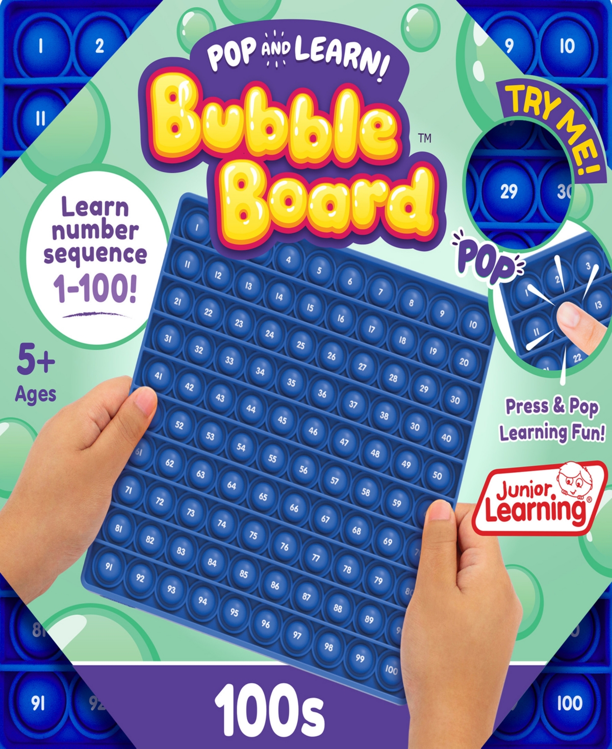 Shop Pop Learn Bubble Board 100s Bubble Board In Multi