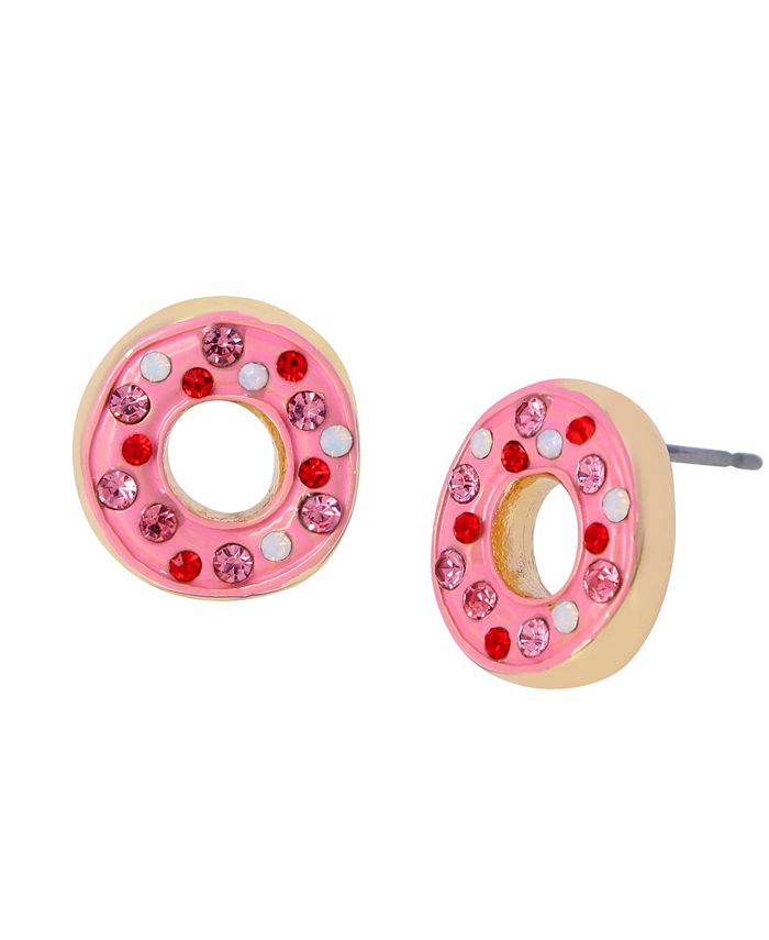 Betsey Johnson Donut Stud Earrings Macy's