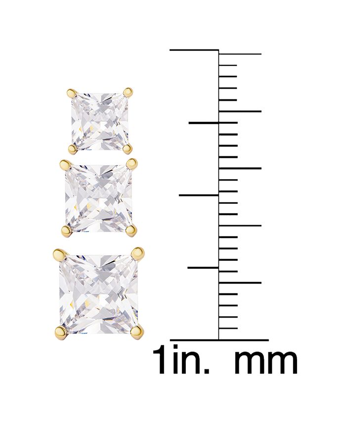 Spazio Square Stud Set