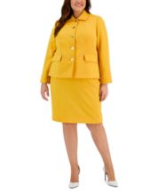 Women s Yellow Plus Size Work Clothes Macy s