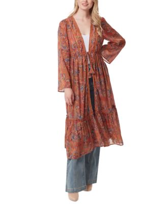 Jessica Simpson - Women's Marilyn Lace-Trimmed Duster