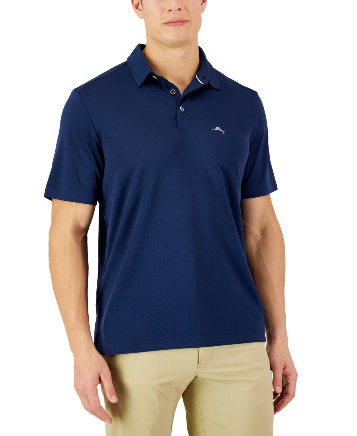 Tommy Bahama Big & Tall Men's Polo Shirt - Navy - L