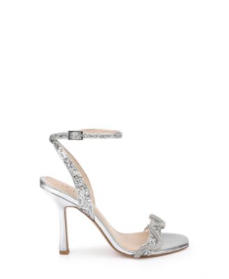 Women's Gemma Wavy Ornament Stiletto Evening Sandals