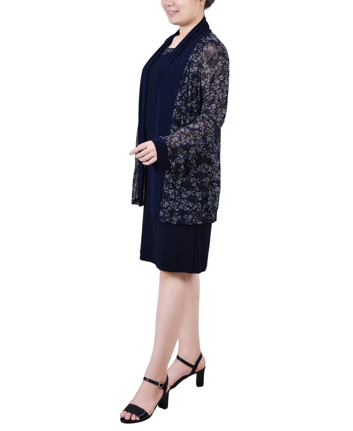Ny Collection Women's Two Piece Dress Set