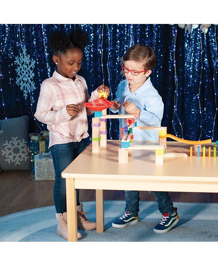 Hape Wooden Marble Run Race Track 81 PCS Macy's