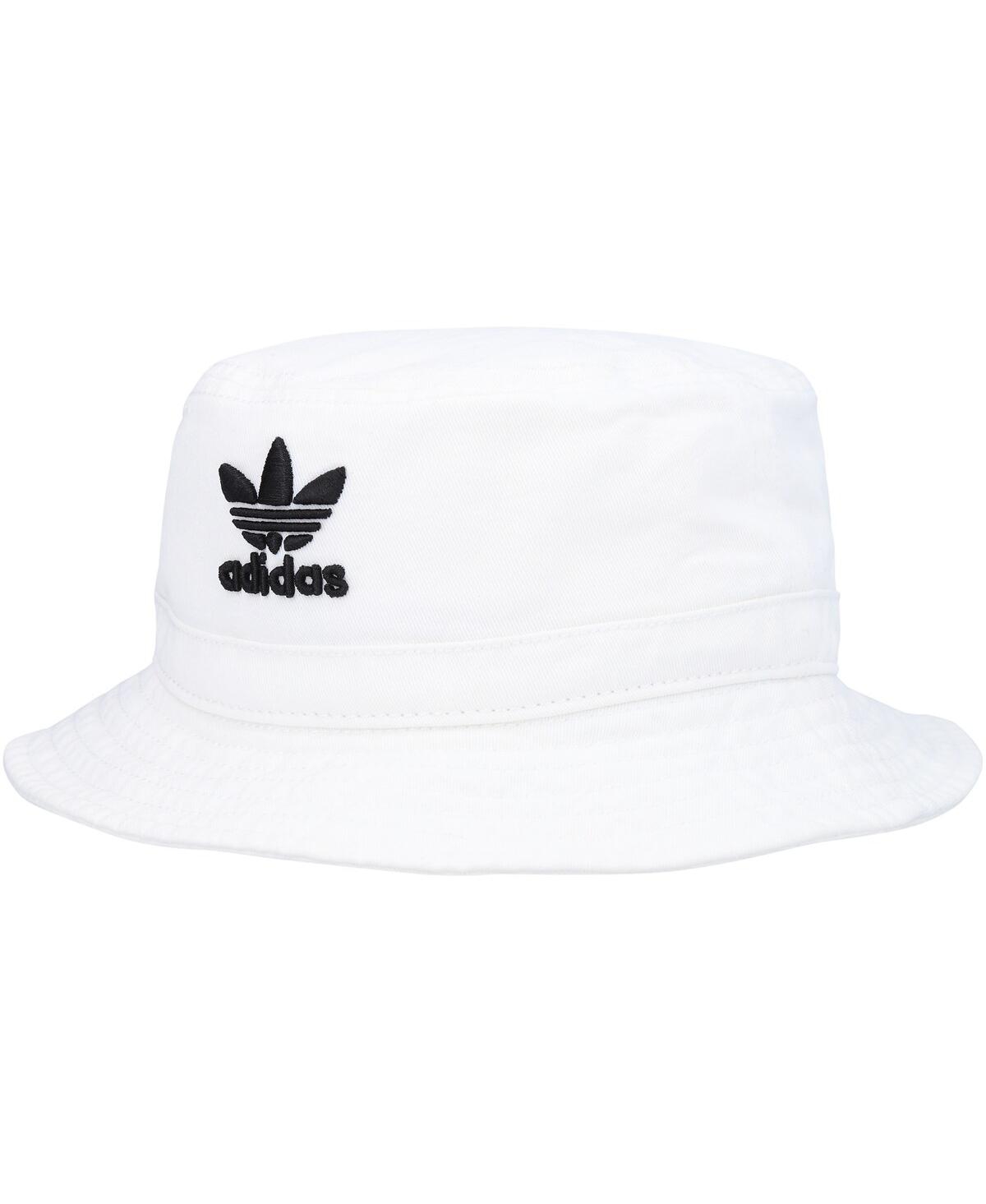 Adidas Originals Kids' Big Boys  White Washed Bucket Hat