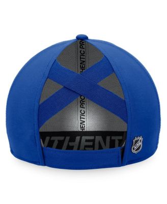 Women's Royal New York Islanders Authentic Pro Road Structured Adjustable Hat
