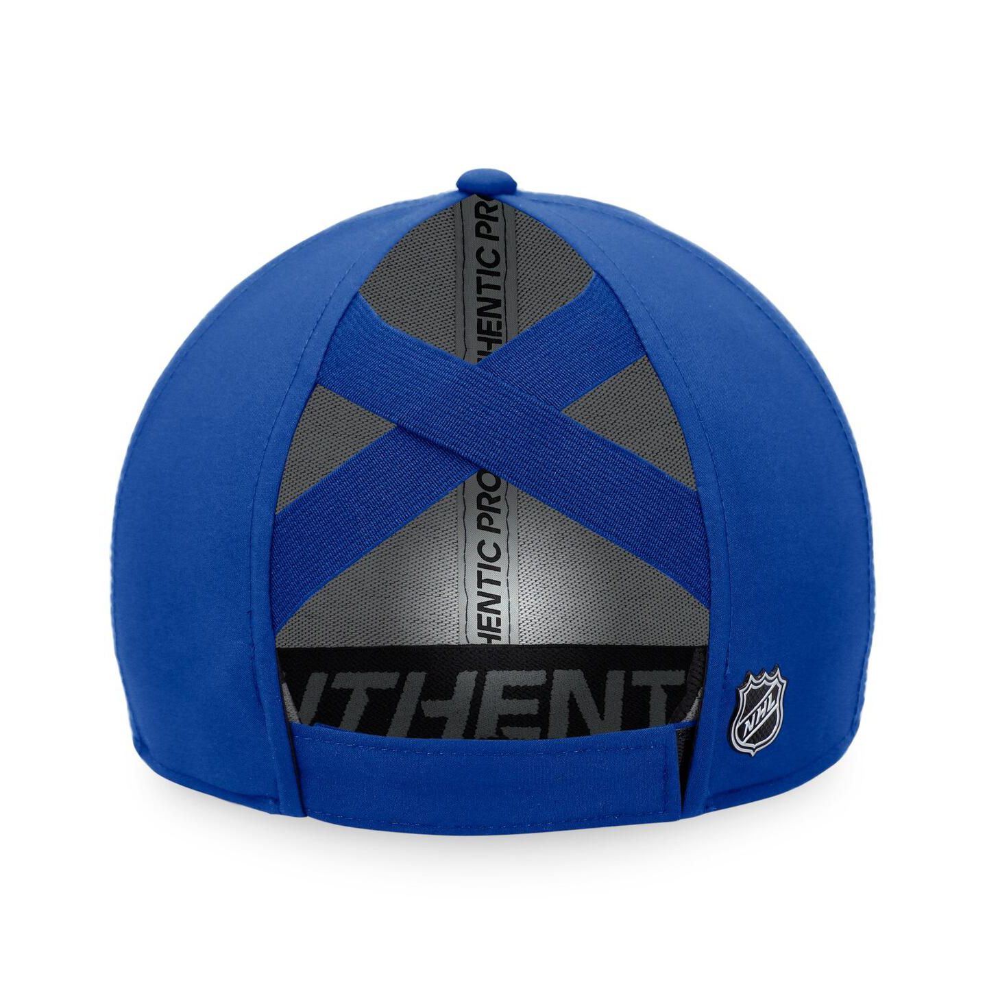Женская кепка Fanatics Royal New York Islanders Authentic Pro Road Structured Adjustable Hat — фото 2