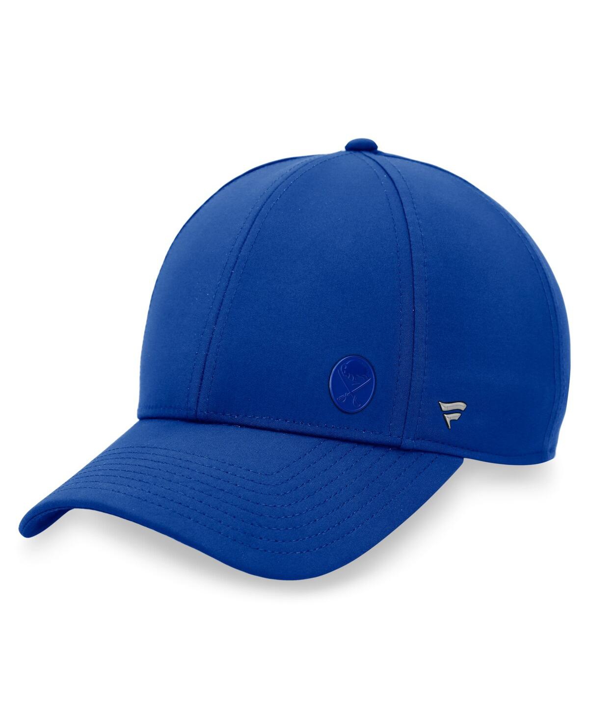 Women's Fanatics Royal Buffalo Sabres Authentic Pro Road Structured Adjustable Hat - Royal