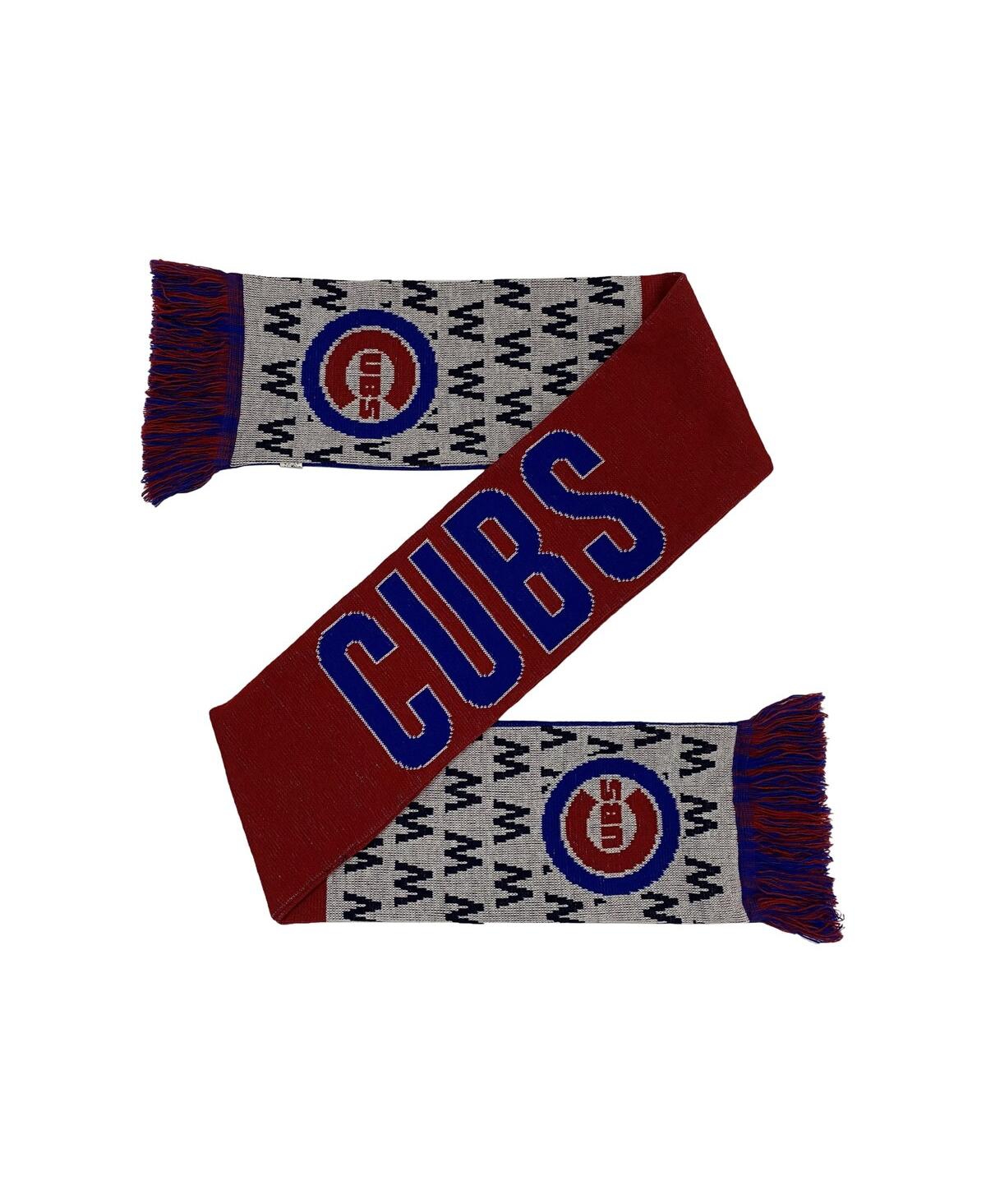 Foco Men's And Women's  Chicago Cubs Reversible Thematic Scarf In Multi