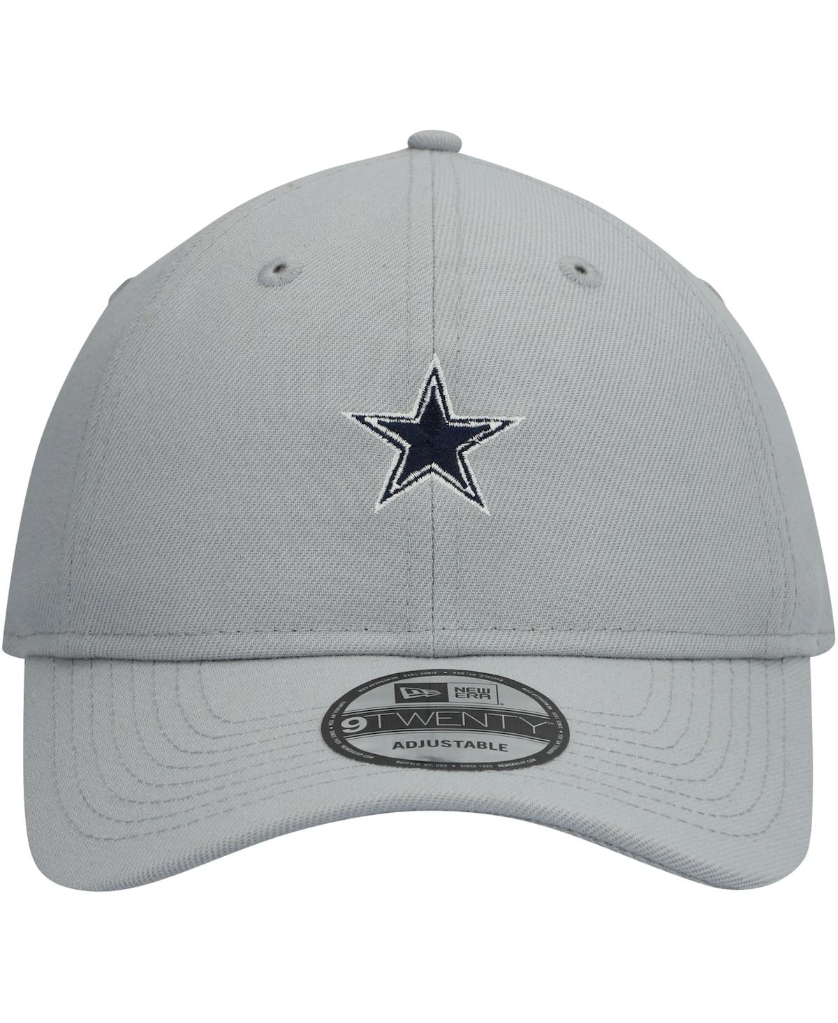 Men's New Era Gray Dallas Cowboys 9TWENTY Adjustable Hat