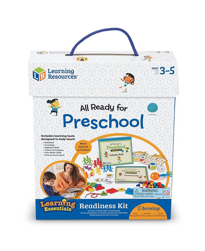 Learning Resources All Ready For Preschool Readiness Kit - Macy's