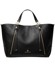 mk black purse macys