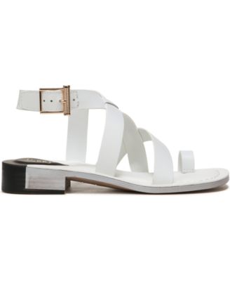 Women's Ina Toe Loop Ankle Strap Stacked Heel Sandals