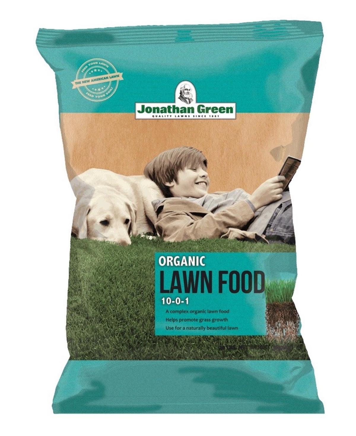 (#10251) Organic Lawn Food, 51 lb bag (covers 15M) - Multicolored