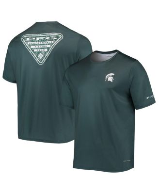 Men's Green Michigan State Spartans Terminal Tackle Omni-Shade T-shirt