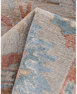 Oushak M1973 2'9"x13'8" Runner Area Rug