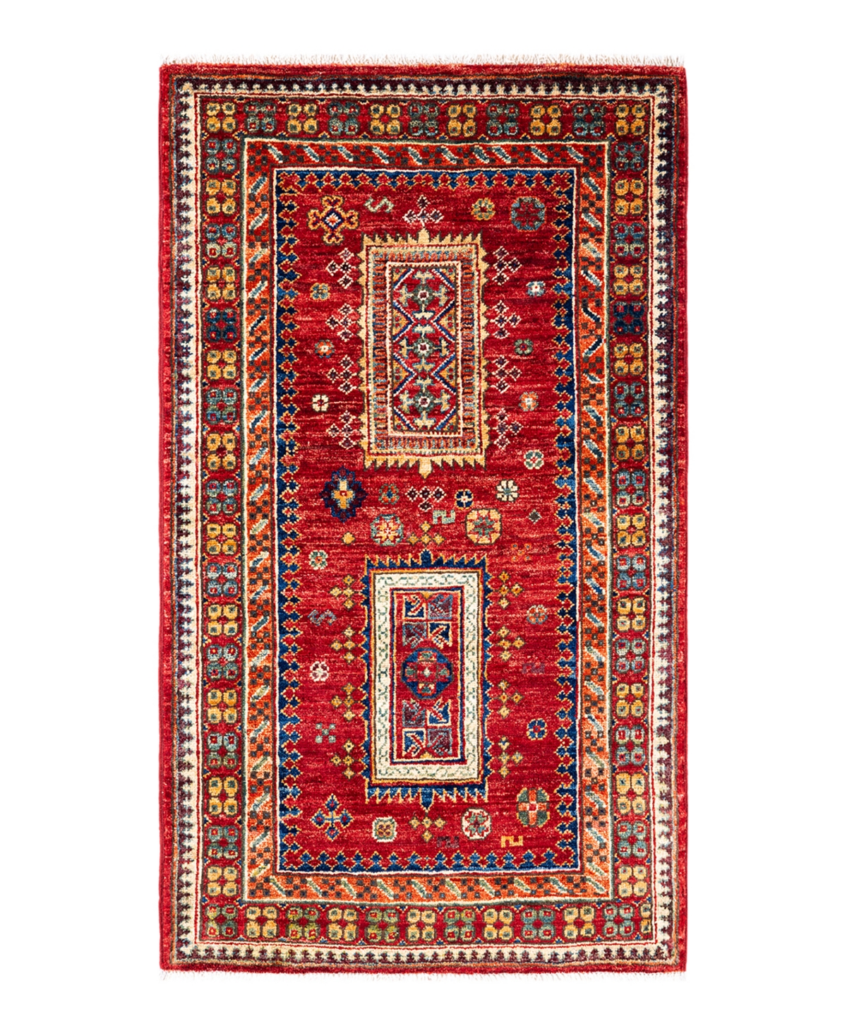 Adorn Hand Woven Rugs Serapi M1973 2'6in x 4'1in Area Rug - Orange