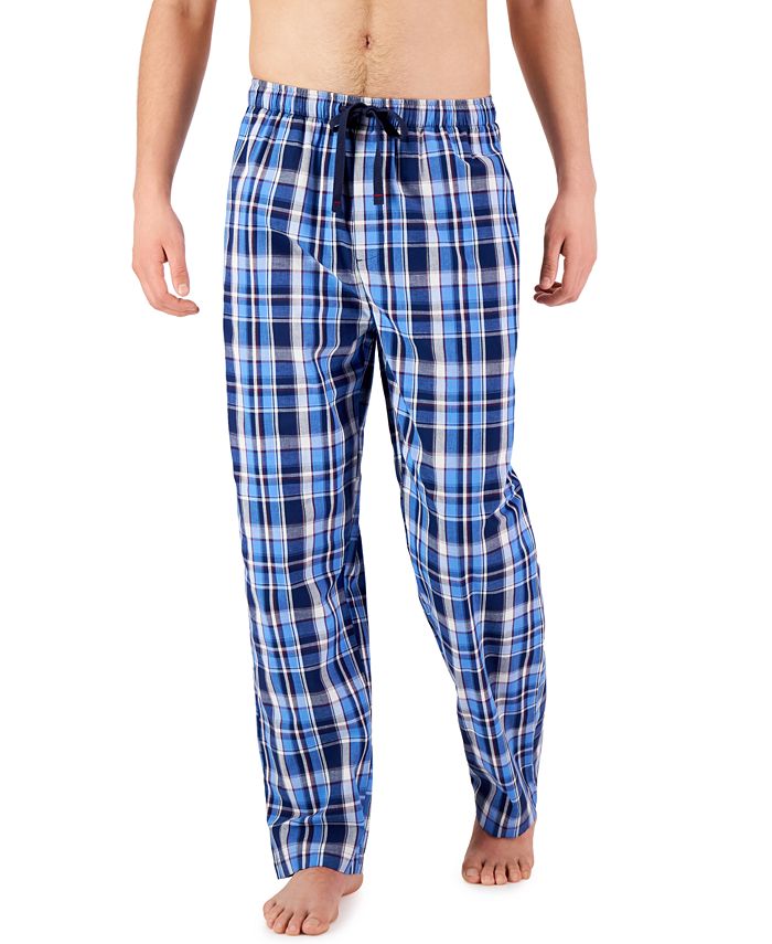 Club Room Men's Panta Plaid Pajama Pants, Created for Macy's - Macy's