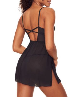 Women's Rae Unlined Babydoll & G-String Set Lingerie