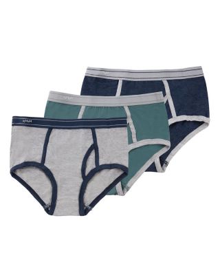 3 Pairs Boy’s Soft Cotton Blend Briefs Toddler|Child