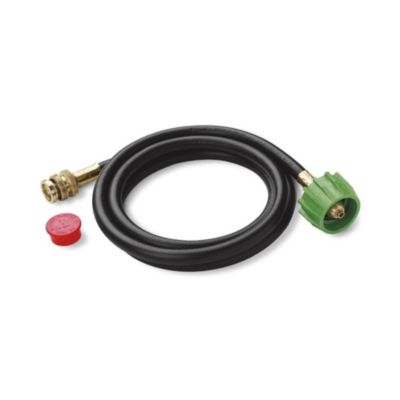 Q 1200 Gas Grill (Black) And Adapter Hose