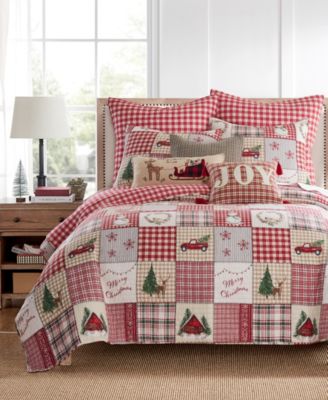 Levtex Home For Christmas Quilt Sets In Red