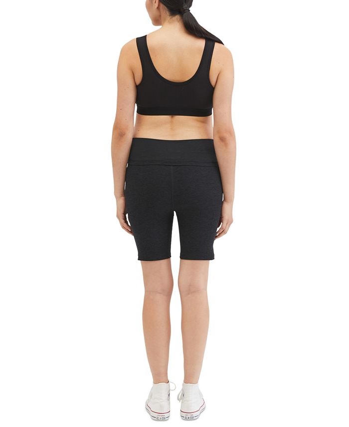 Motherhood Maternity Ribbed Knit Maternity & Nursing Bralette Macy's