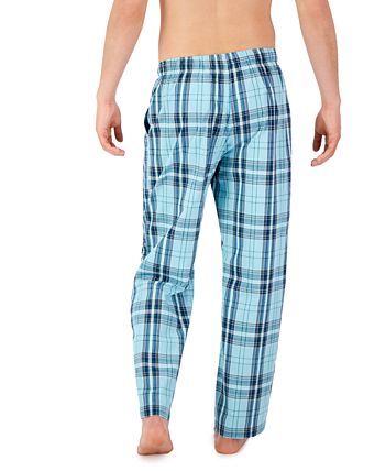 Club Room Men's Buffalo Check Fleece Pajama Pants, Created for Macy's -  Macy's