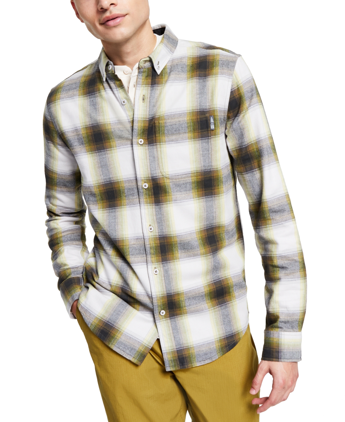 Bass Outdoor Men's Expedition Stretch Flannel Shirt