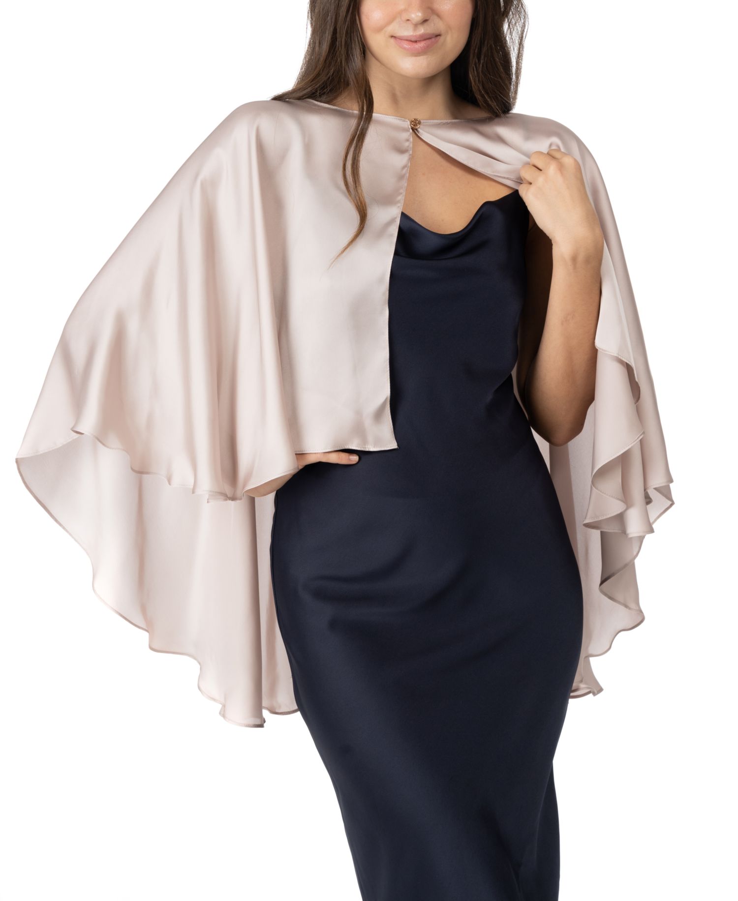 Women's Satin Capelet
