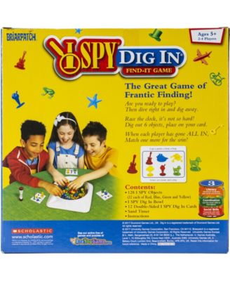 I Spy Dig In Find-It Game
