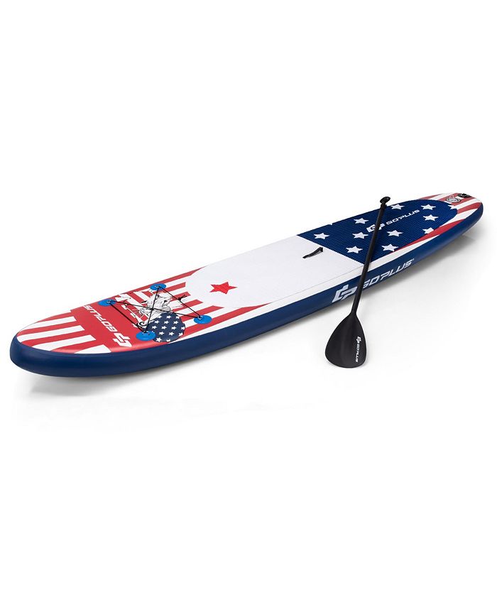 Costway 11' Inflatable Stand Up Paddle Board Surfboard Macy's