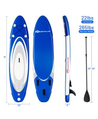 1pcs 10' Inflatable Stand Up Paddle Surfboard