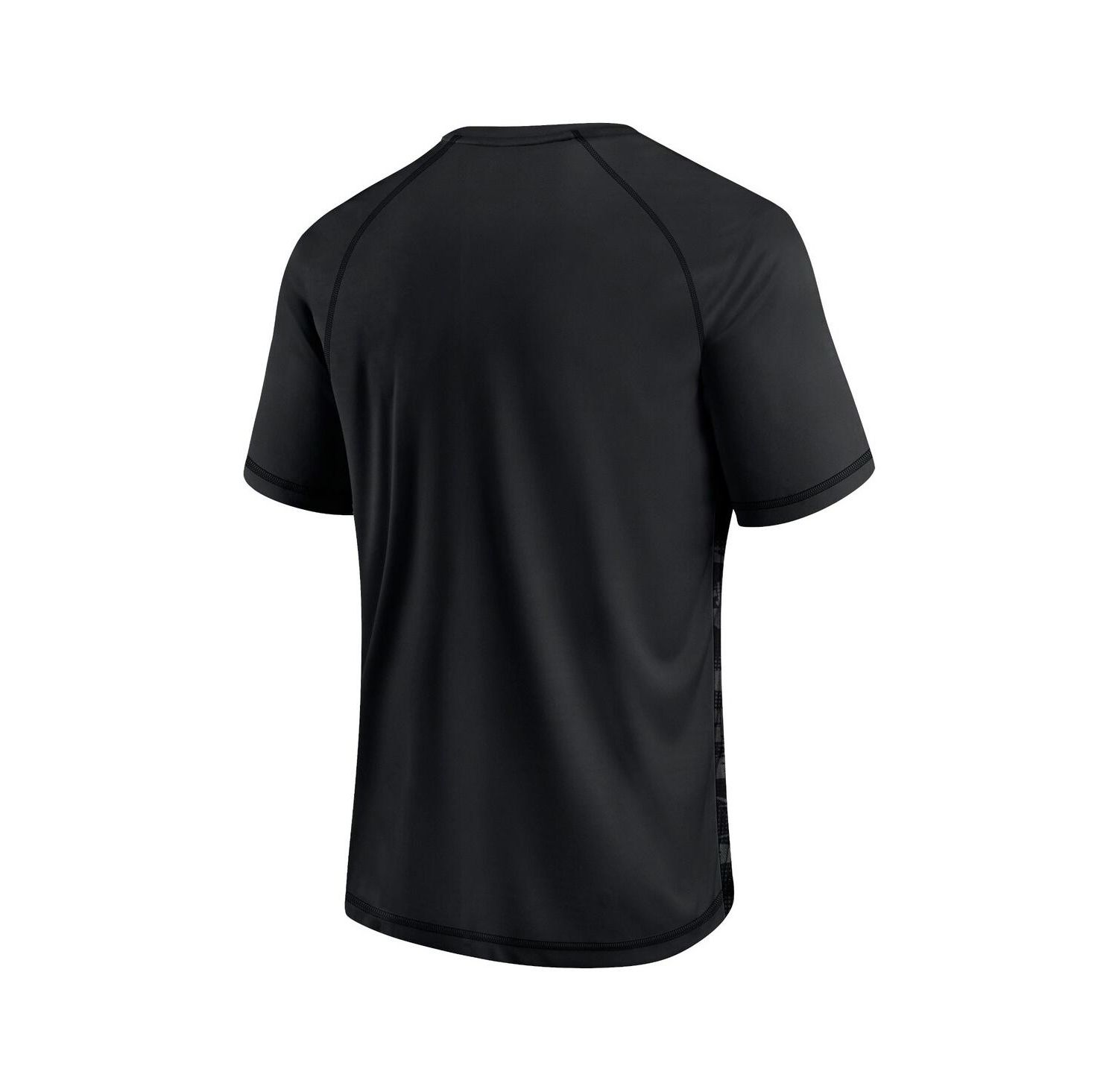 Men's Black Las Vegas Raiders Hail Mary Raglan T-shirt