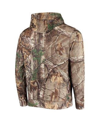 Men's Realtree Camo Pittsburgh Steelers Circle Champion Tech Fleece Pullover Hoodie