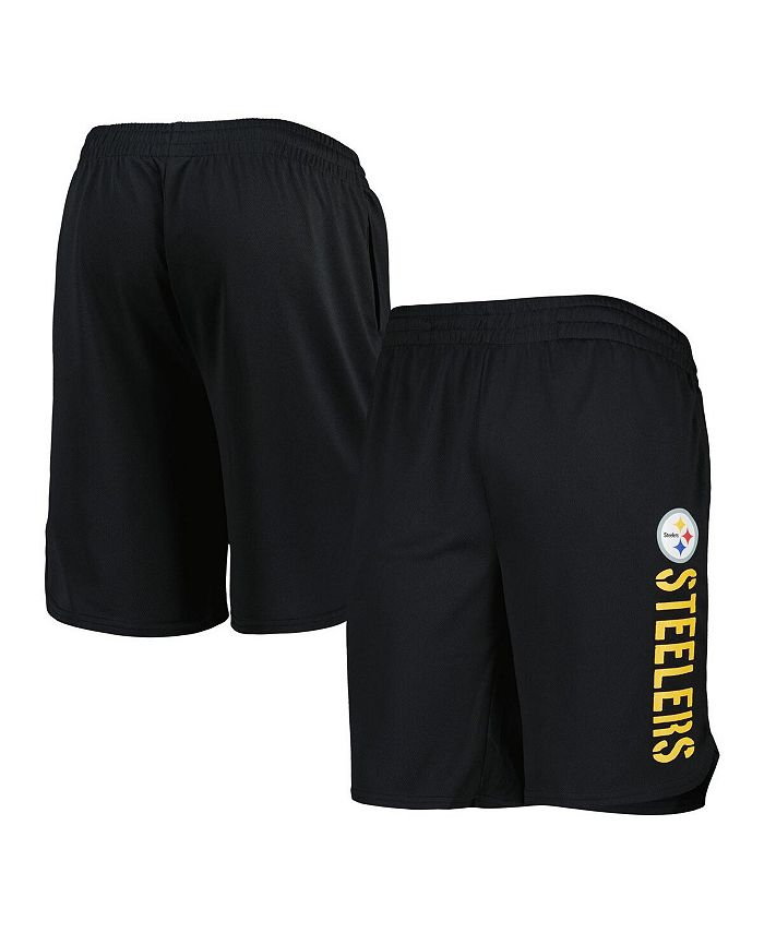 Msx By Michael Strahan Mens Black Pittsburgh Steelers Team Shorts Macys 