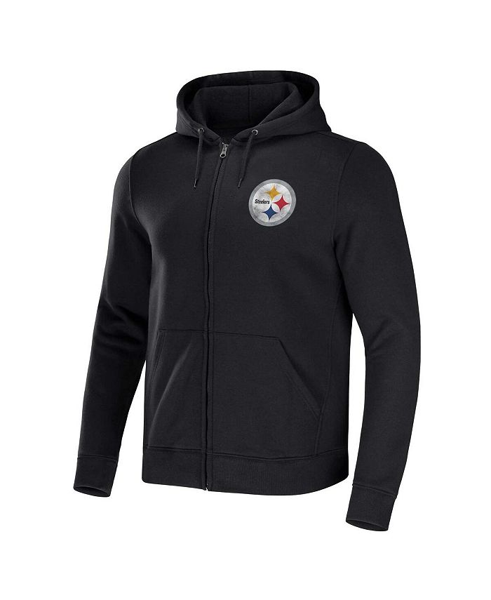 Fanatics Mens Nfl X Darius Rucker Collection By Black Pittsburgh Steelers Rocker Full Zip 